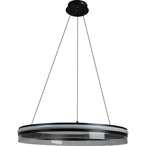 علاقي مودرن اسود لون الانارة 3اضاءات قطر 60 سم