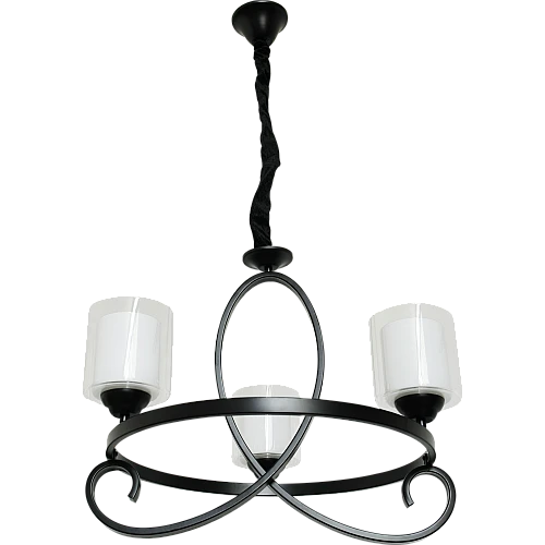  صورة منتج علاقي كلاسيك اسود E27 ثلاثي موديل HA/C5361/3BK