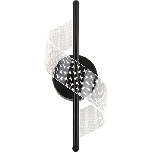 ابليك مفرد مودرن اسود 3اضاءات