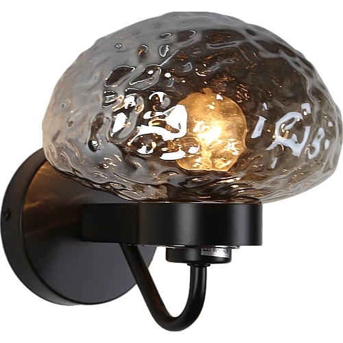 ابليك جداري مودرن اسود E27 مفرد