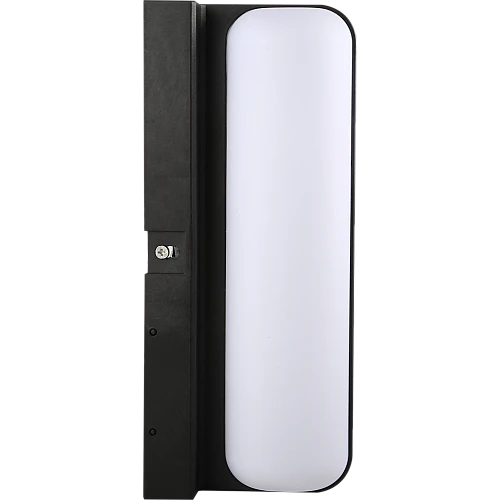  منتج فانوس جداري مودرن اسود مع لون الانارة اصفر 24 واط-9552/24W/BK+WW