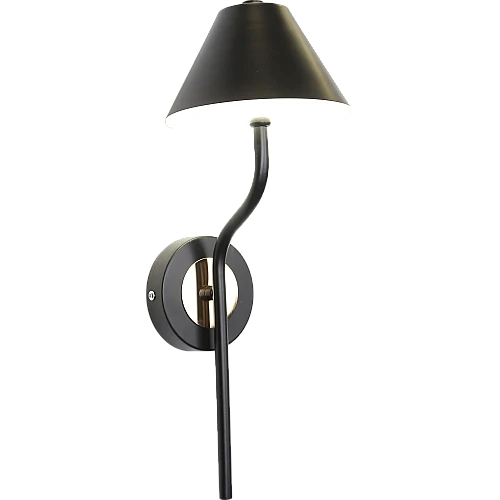 إضاءة شاين نيست جدارية مفرد مودرن اسود لون الانارة 3اضاءات