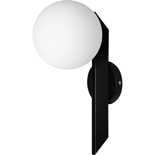 إضاءة ستار جليم جدارية مفرد مودرن اسود لمبة 1 E27