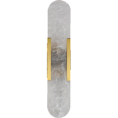 إضاءة راديانس جدارية مودرن مستطيل زيتي لمبة 2 مقاس 50 سم