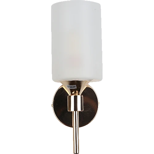 إنارة جدارية و ابليك جداري مودرن لون الشكل ذهبي مع ابيض تصميم فاخر وجميل E27*1 لمبة مفرد