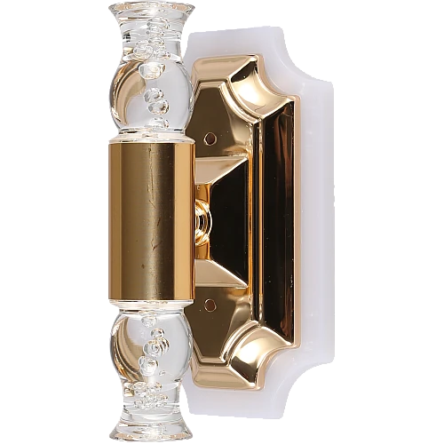 ابليك جداري مودرن ذهبي لون الانارة 3اضاءات 7 واط