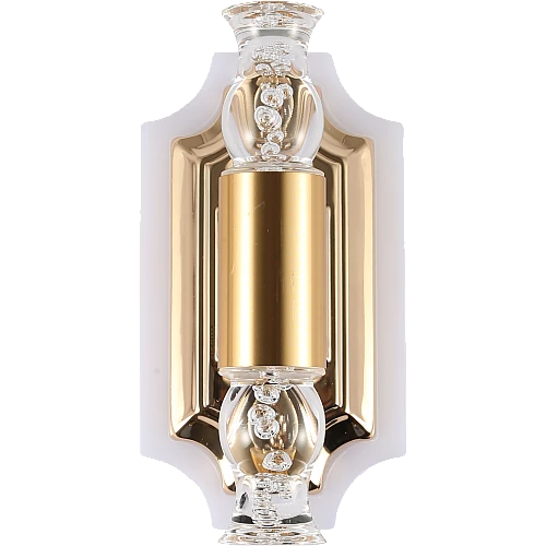 ابليك جداري مودرن ذهبي لون الانارة 3اضاءات 7 واط