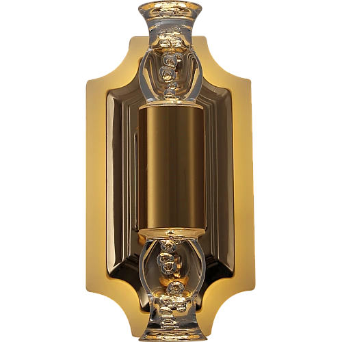 ابليك جداري مودرن ذهبي لون الانارة 3اضاءات 7 واط