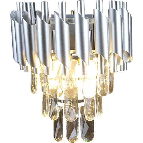 ابليك جداري مودرن فضي E14