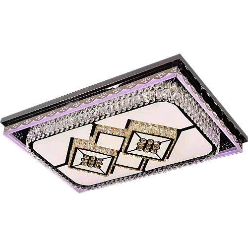  منتج لطش مستطيل فضي مع بلوتوثMP3و 3 اضاءات مقاس 60*80-CE/A4254/80*60CH+3CO