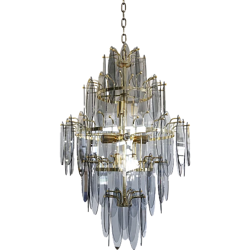 ثريا سنراي لايت مودرن ذهبي قطر 60 سم