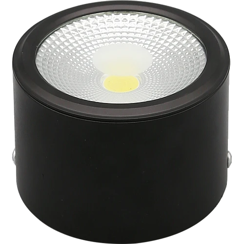 اضاءة سقف اسود كشاف سلندر 9 سم 10 واط إنارة سقف بيضاء واضاءة مريحة للعين