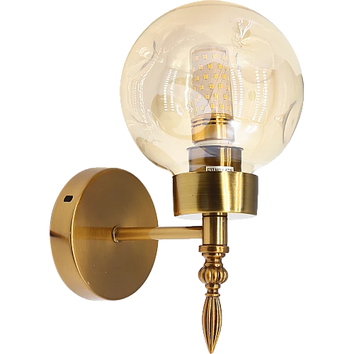 إضاءة بليسينت مون حائط مجوز زيتي مع ذهبي E27