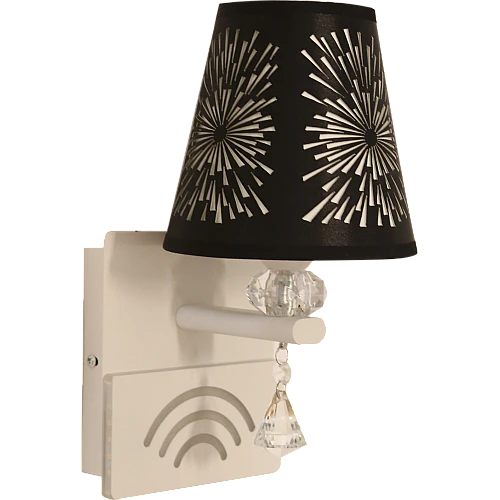 ابليك جداري مفرد مودرن ابيض