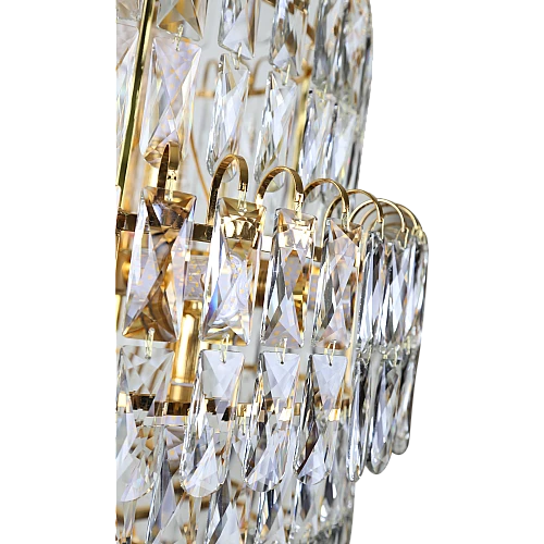  منتج نجف بريتي راديوس ذهبي قطر 500*1350 ملم-HA/B4824/500*1350GD