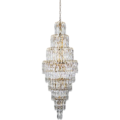  منتج نجف بريتي راديوس ذهبي قطر 500*1350 ملم-HA/B4824/500*1350GD