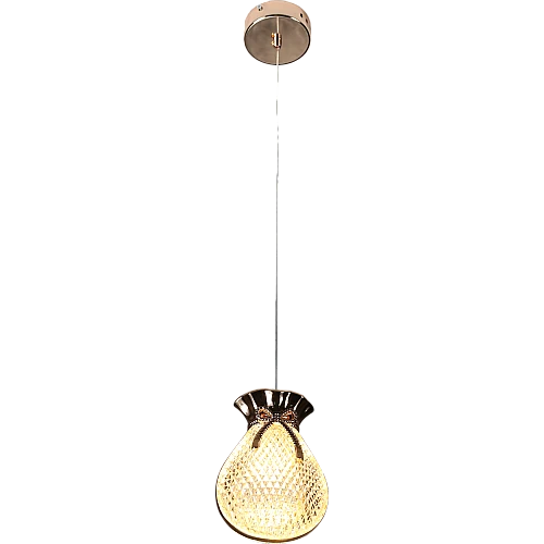 إضاءة معلقة مودرن لون ذهبي E27 بتصميم أنيق وعصري يلفت الانتباه مفرد