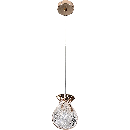 إضاءة معلقة مودرن لون ذهبي E27 بتصميم أنيق وعصري يلفت الانتباه مفرد