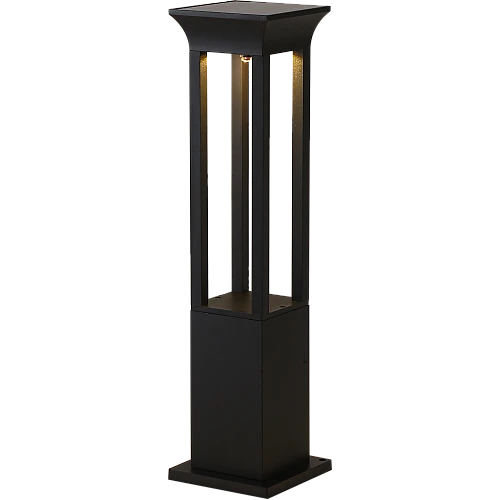  منتج كشاف حديقة غرس لون الاضاءة اصفر طاقة شمسية-HU2322S/5W/BK+WW