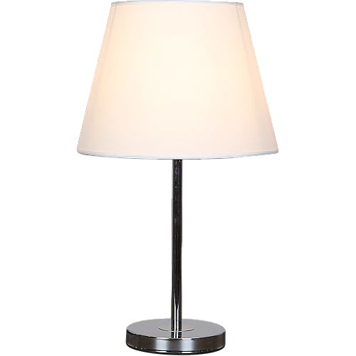  منتج ابجورة مصباح طاولة مصنوعة من معدن قوي وخامة ممتازة بتصميم ساحر وهادئ E27-T/B4834/CH