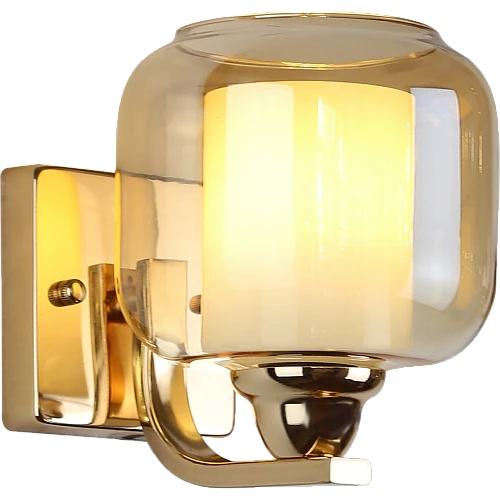 إضاءة بيم إيزي جدارية مفرد مودرن ذهبي E27