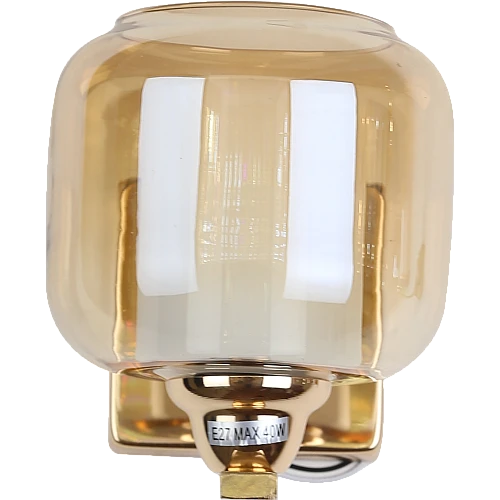 إضاءة بيم إيزي جدارية مفرد مودرن ذهبي E27