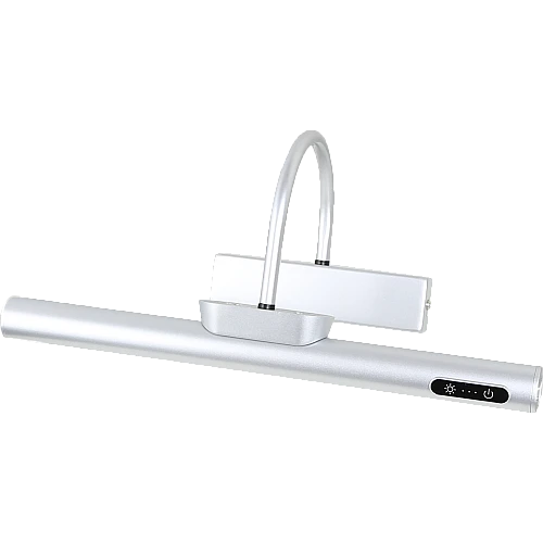  منتج ابليك حائط تعمل بطارية جرم فضي لون الانارة 3 اضاءات 5 واط-BA/W3000/SL+3CO