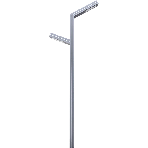  صورة منتج كشافات عمدان شوارع خارجي ارتفاع 3 متر لون الانارة ابيض و فريم لون اصفر 100 واط  موديل 9637/100W//GY+WH+WW