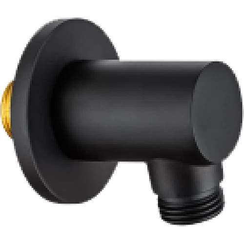 كوع مخفي مدور اسود