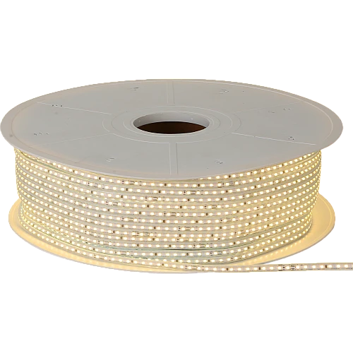 إضاءة مخفية جبس بورد ستريب لايت لون الانارة اصفر 144 شريحة لفة 50 متر