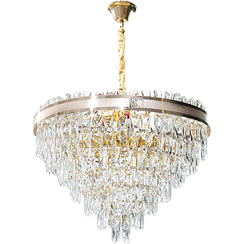 نجف مودرن ذهبي قطر 60 E14*10L سم