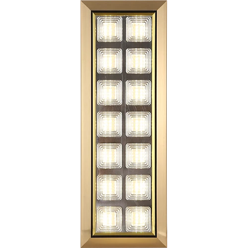 كشاف قاعدة ذهبي لون الانارة 3اضاءات مقاس 60 سم