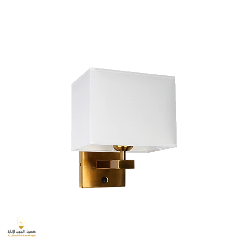  منتج ابليك جداري مودرن بلون زيتي مع لمبات E27 وبطارية ممتازة-WA/C5231/1GB+LAMP