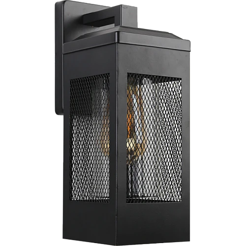  منتج فانوس جداري اسود-6247W/BK