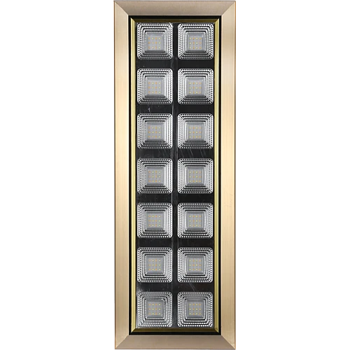 كشاف قاعدة ذهبي لون الانارة 3اضاءات مقاس 60 سم