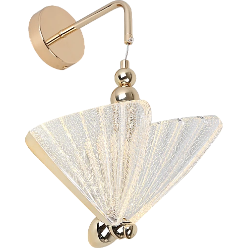  منتج إضاءة ستار جداري تعمل بطارية على شكل فراشة لون الانارة 3&nbsp;اضاءات-BA/A3769/3CO