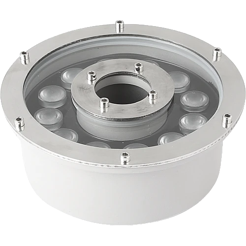 كشاف شلال اصفر مقاس 13 سم ماصورة 3 بوصة معيار مقاومة للعوامل الخارجية IP68 (يحتاج الى إضافة محول كهربائي خارجي)