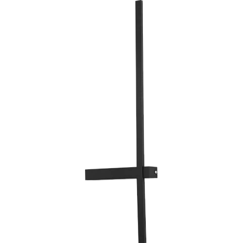 ابليك حائط جداري مودرن اسود 3اضاءات قطر 60 سم