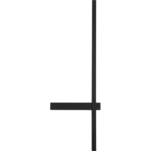 ابليك حائط جداري مودرن اسود 3اضاءات قطر 60 سم
