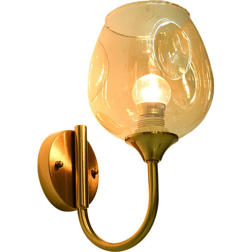 إضاءة جدارية لون الشكل زيتي إنارة جدارية عصرية وأنيقة