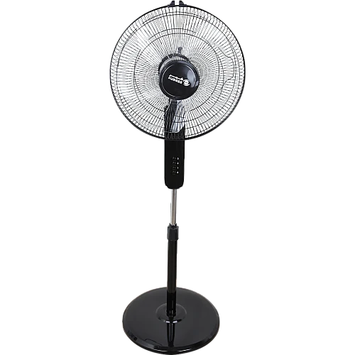 مروحة ارضي غطاء لون اسود مقاس 16