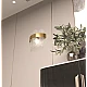 إضاءة جدارية مودرن شكل زيتي بتصميم ديكوري رائع E14.