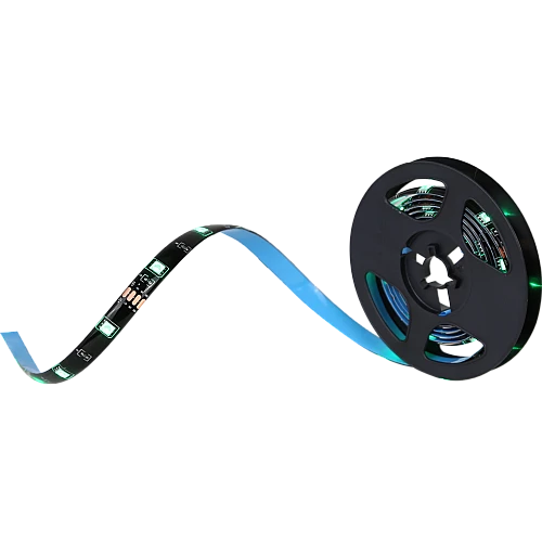 شريط إضاءة مخفية زينة ستريب لايت لاصق لون الانارة ملون RGB وتر بروف مقاوم للماء طول 2 متر 5 فولت يعمل عبر منفذ USB