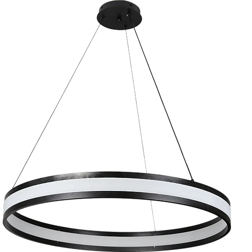 نجف مودرن اسود لون الانارة 3اضاءات 65 واط قطر 80 سم