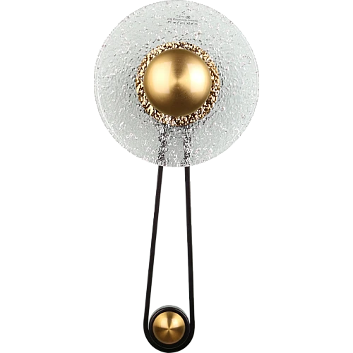 ابليك حائط جداري مودرن اسود مع3اضاءات 5 واط مفرد