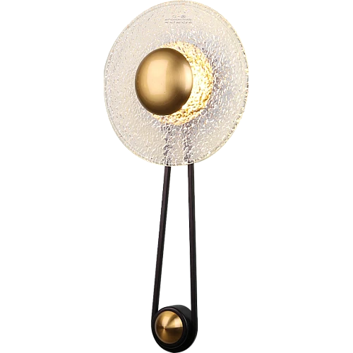 ابليك حائط جداري مودرن اسود مع3اضاءات 5 واط مفرد