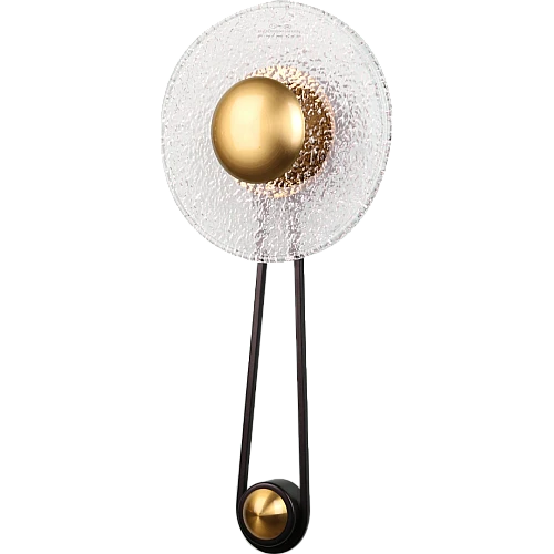 ابليك حائط جداري مودرن اسود مع3اضاءات 5 واط مفرد