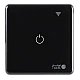 مفتاح مفرد غطاء اسود ذكي تحكم عن بعد Wifi سهل الاستخدام يعمل باللمس تحكم بالجوال متوافق مع اليكسا وجوجل هوم توفل