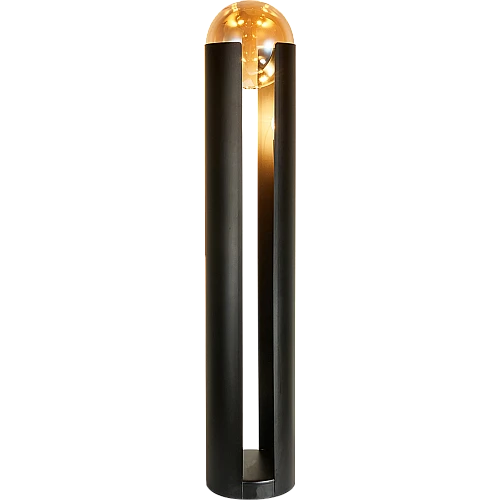 استاند مودرن اسود كروي زجاجي E27 ارتفاع 130 سم استاند مودرن اسود كروي زجاجي E27 ارتفاع 130 سم