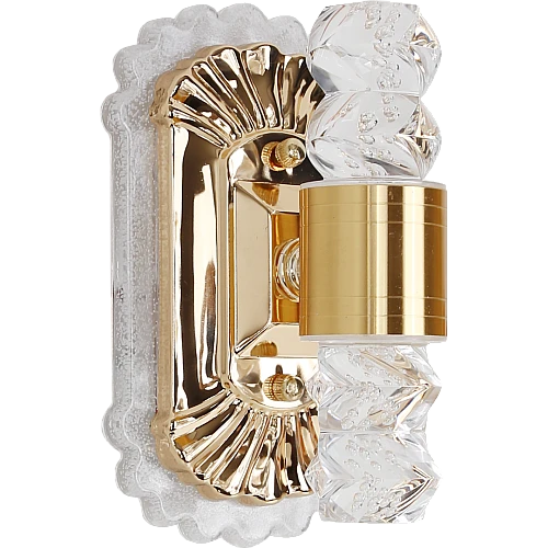  صورة منتج ابليك حائط جداري مودرن ذهبي لون الانارة 3 اضاءات موديل WA/C5934/FGD+3CO